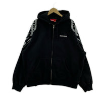 パーカー Supreme 25AW Wings Zip Up Hooded Sweatshirt XL 黒 ブラック