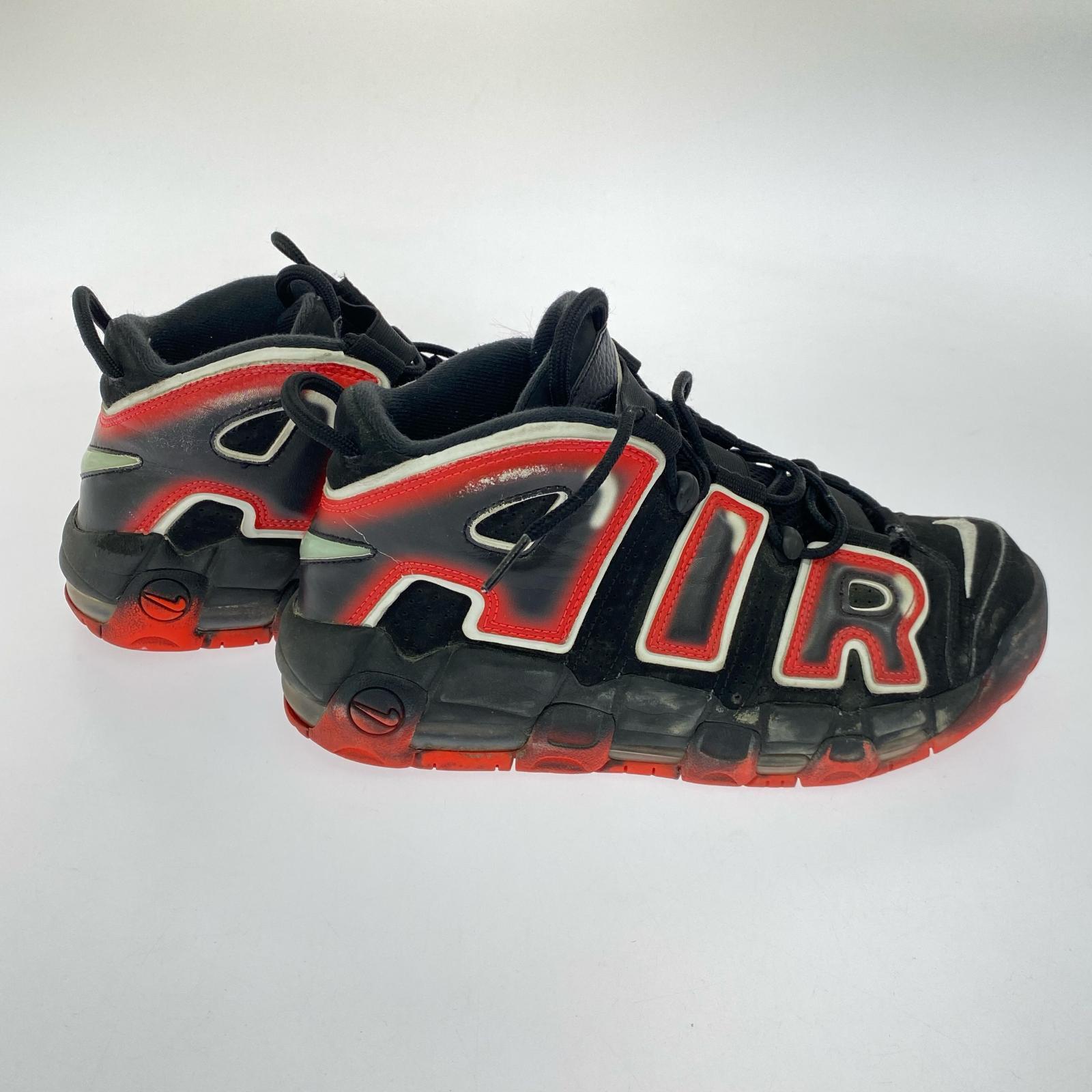 スニーカー AIR MORE UPTEMPO LASER CRIMSON 26.0cm 26cm (US8 UK7 1/2 EU42) ブラック