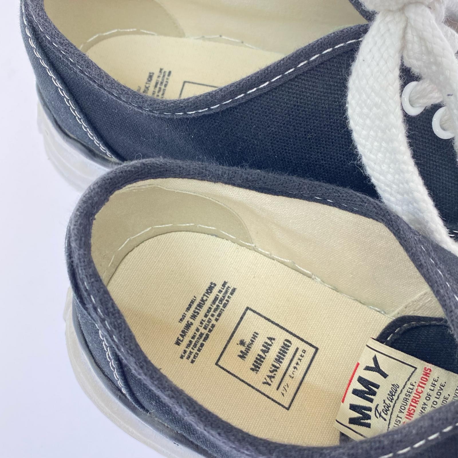 スニーカー BAKER Original Sole Canvas Low Cut 41 ブラック