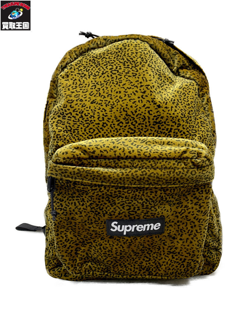 リュック・デイパック Supreme 25AW Velvet Backpack Tan ベルベットバックパック