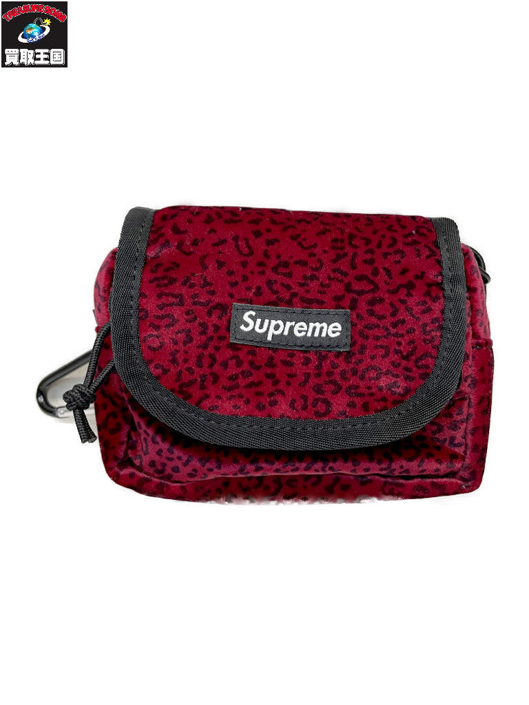 その他アクセサリー Supreme 25AW Velvet Mini Pouch Red ミニポーチ 赤
