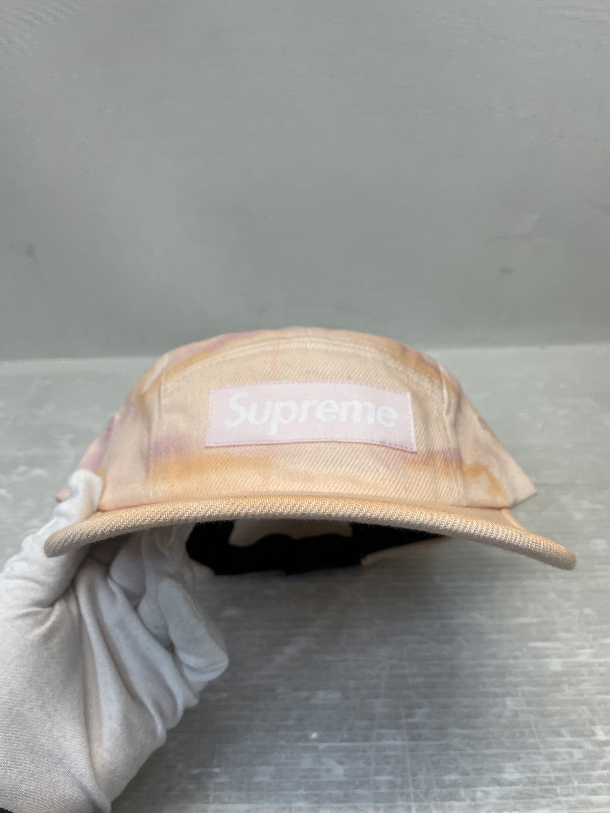 キャップ Supreme 25AW Denim Camp Cap Washed Pink