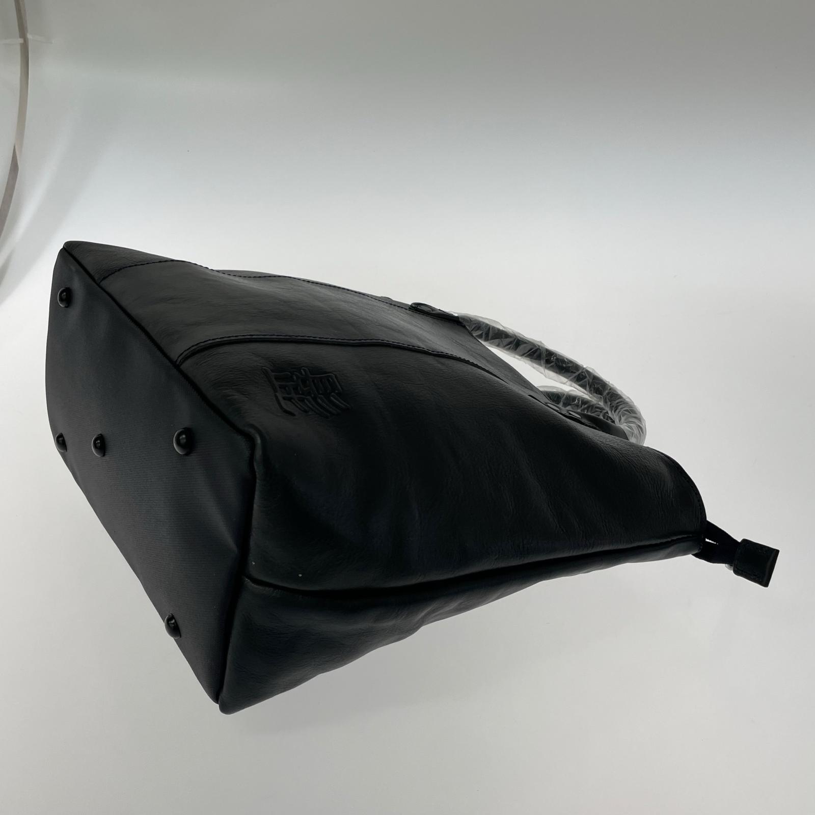 その他バッグ HARVESTLABEL 髭 レザー トートバッグ BLK ブラック