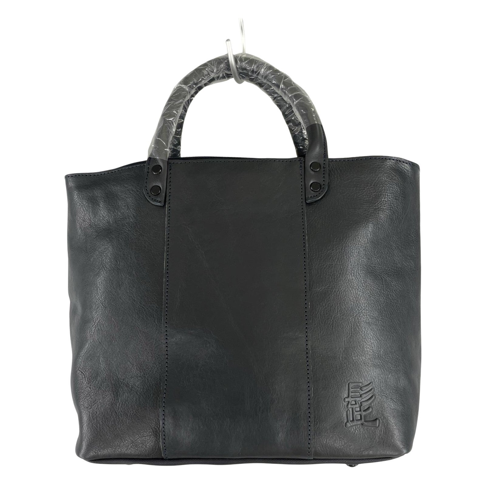 その他バッグ HARVESTLABEL 髭 レザー トートバッグ BLK ブラック