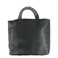 その他バッグ HARVESTLABEL 髭 レザー トートバッグ BLK ブラック