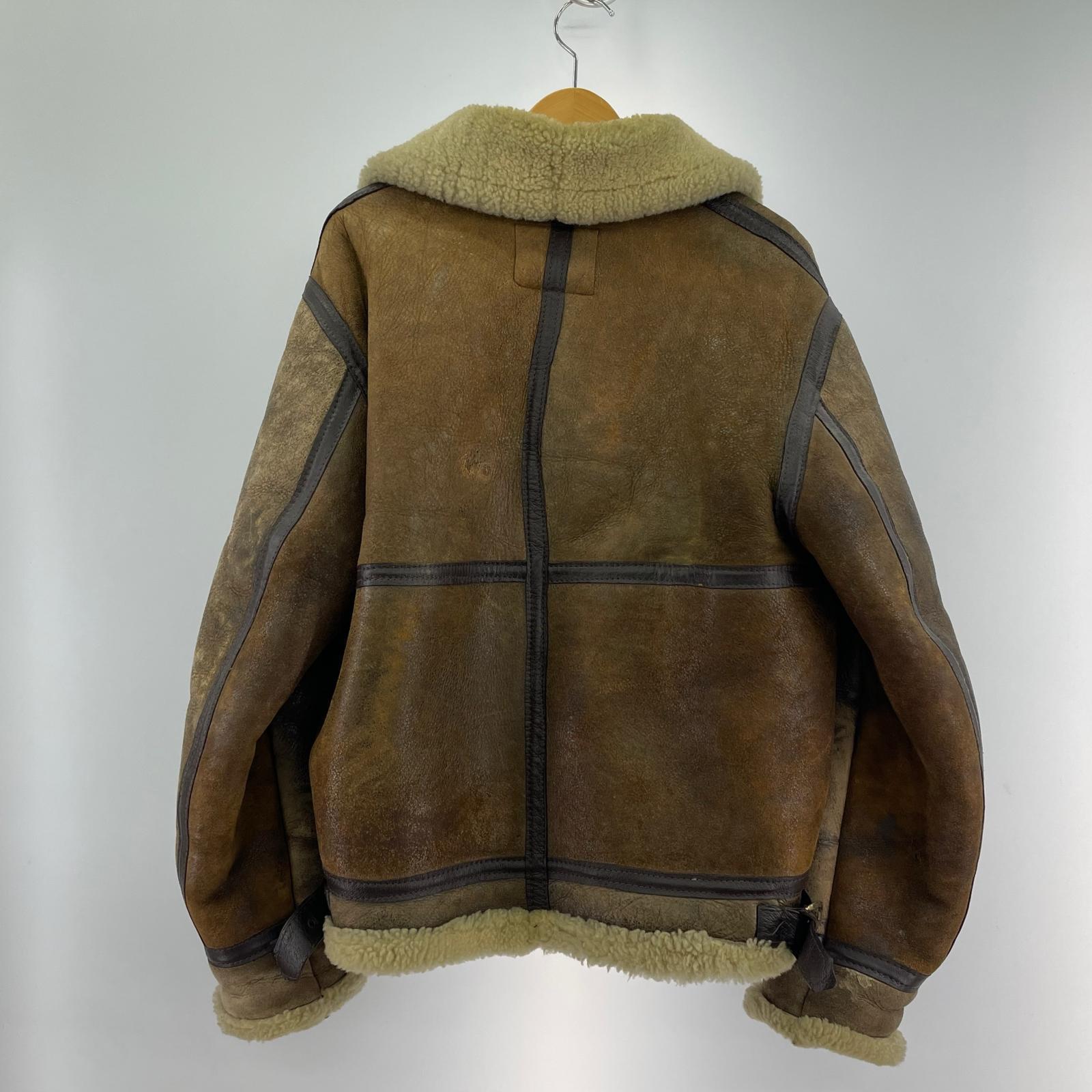 ジャケット B-3 USA製 40 ブラウン