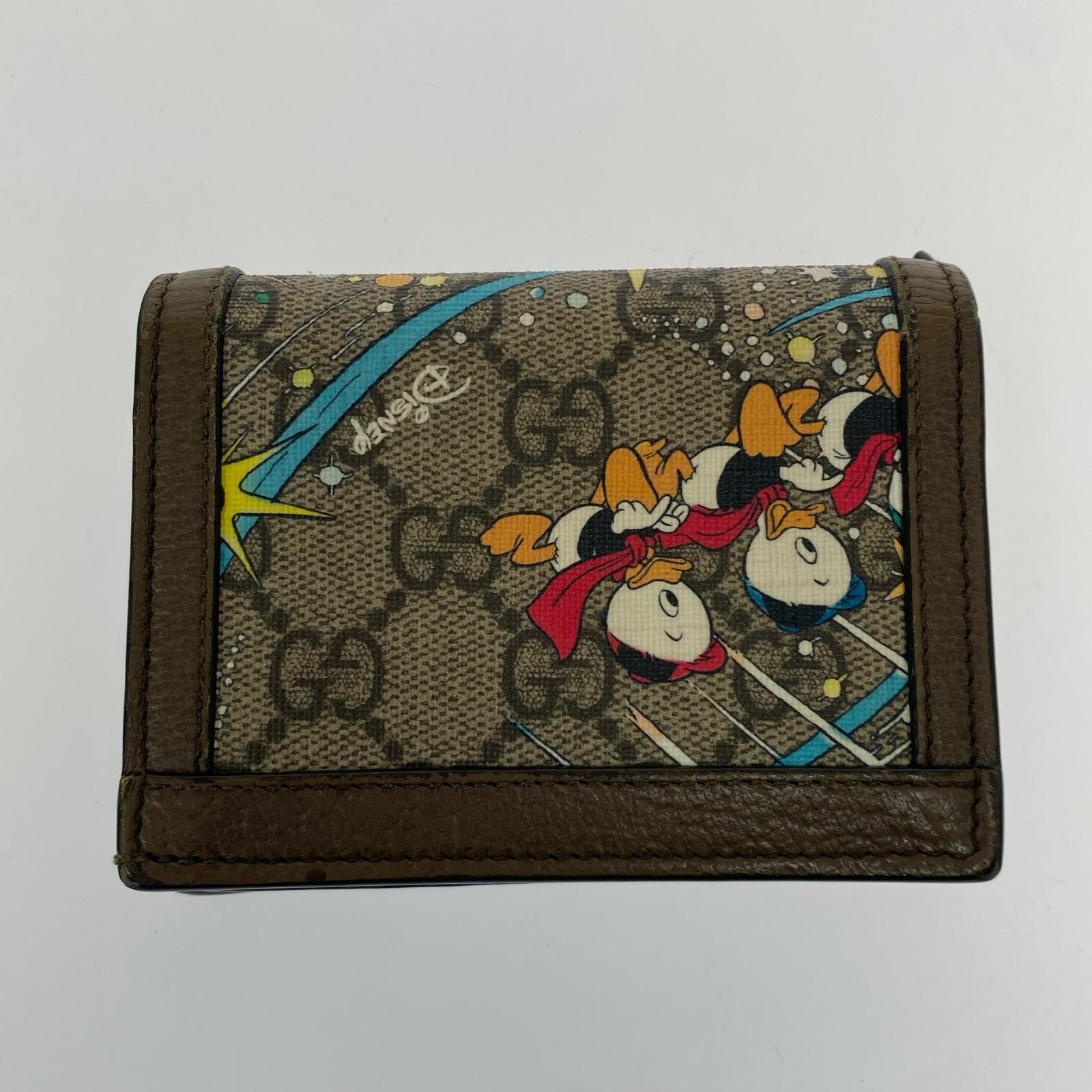 GUCCI ディズニー コンパクトウォレット 648121