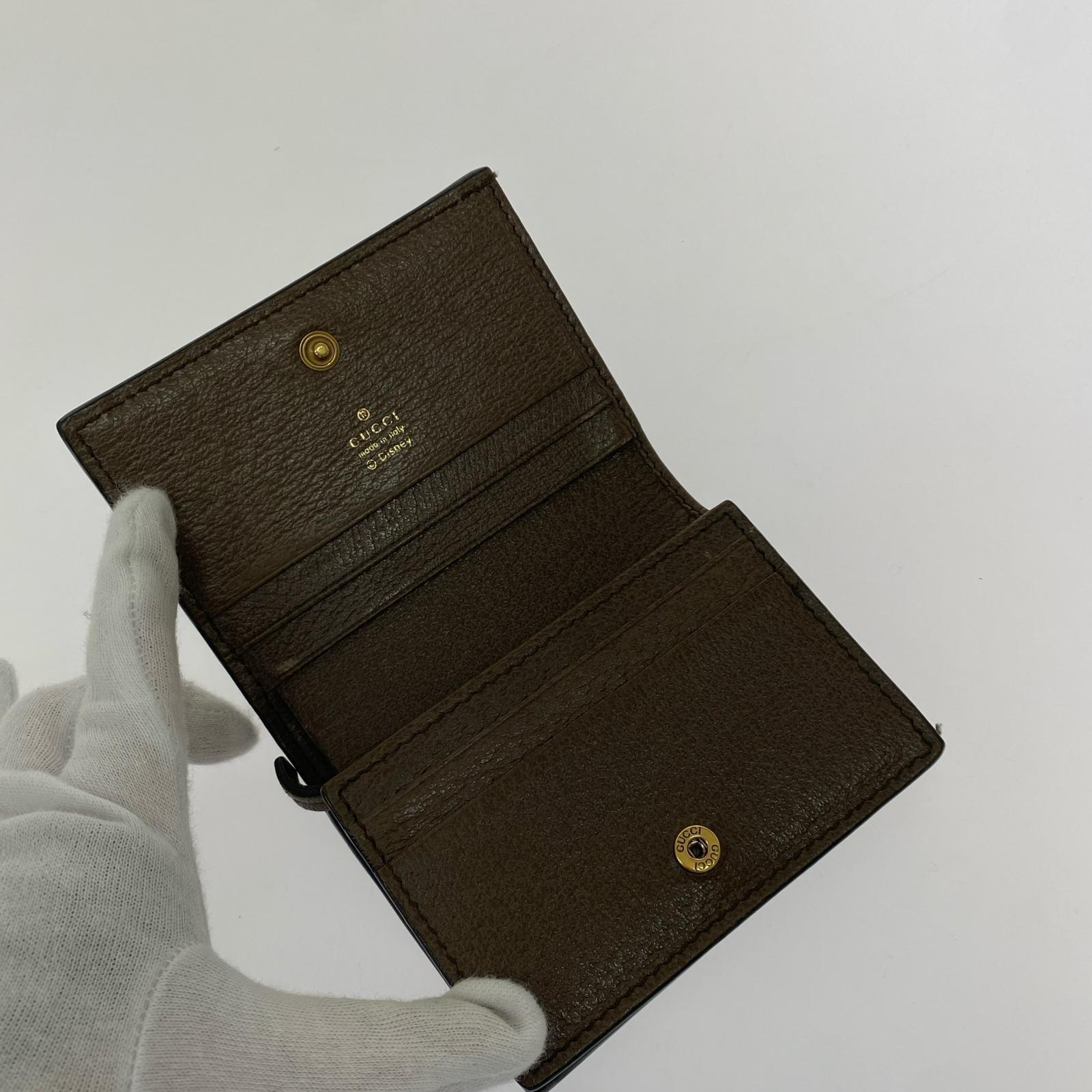 GUCCI ディズニー コンパクトウォレット 648121