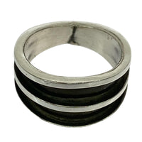 リング・指輪 TOM HAWK STERLING 2 Line Ring シルバー