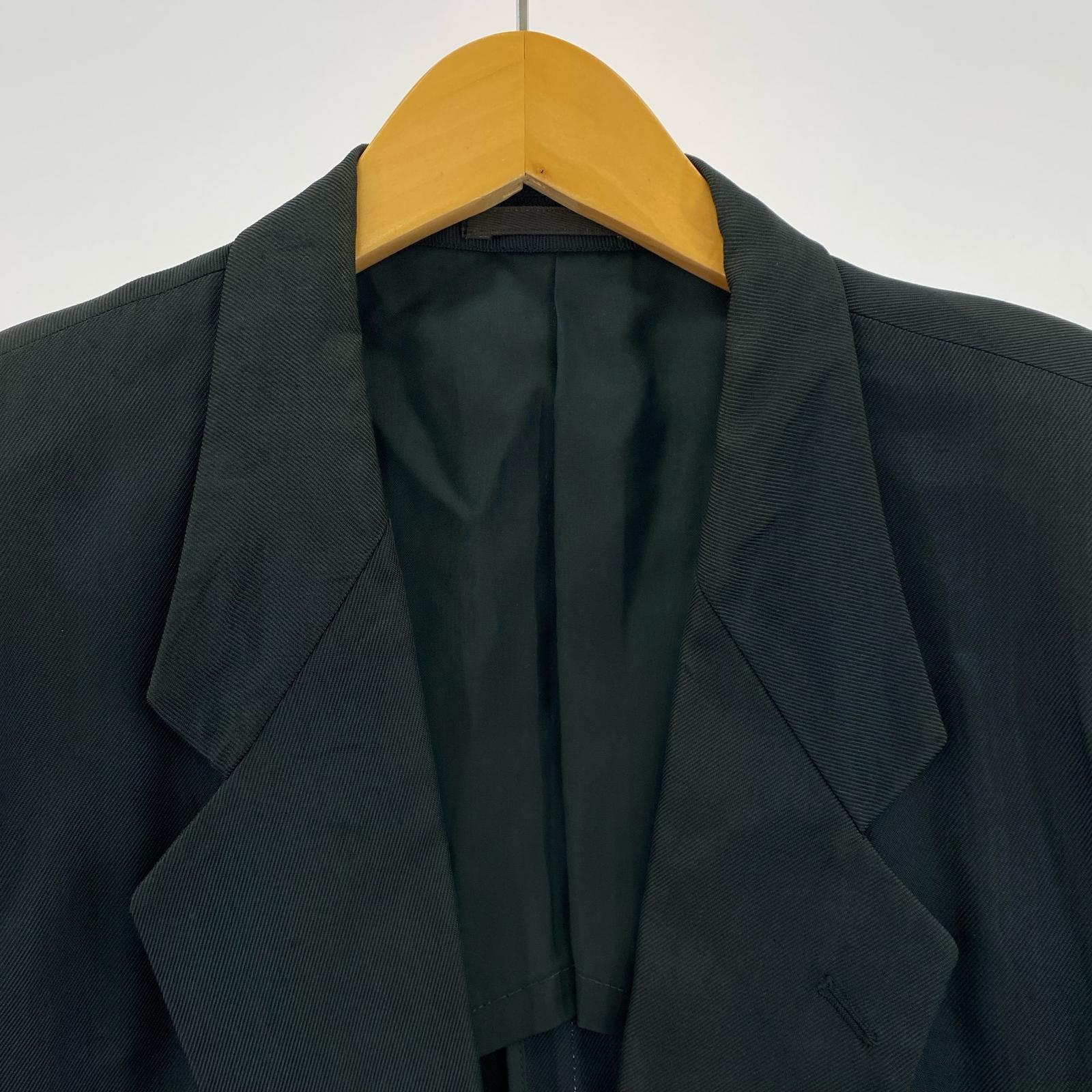 テーラードジャケット HOMME レーヨン テーラードジャケット 緑 M