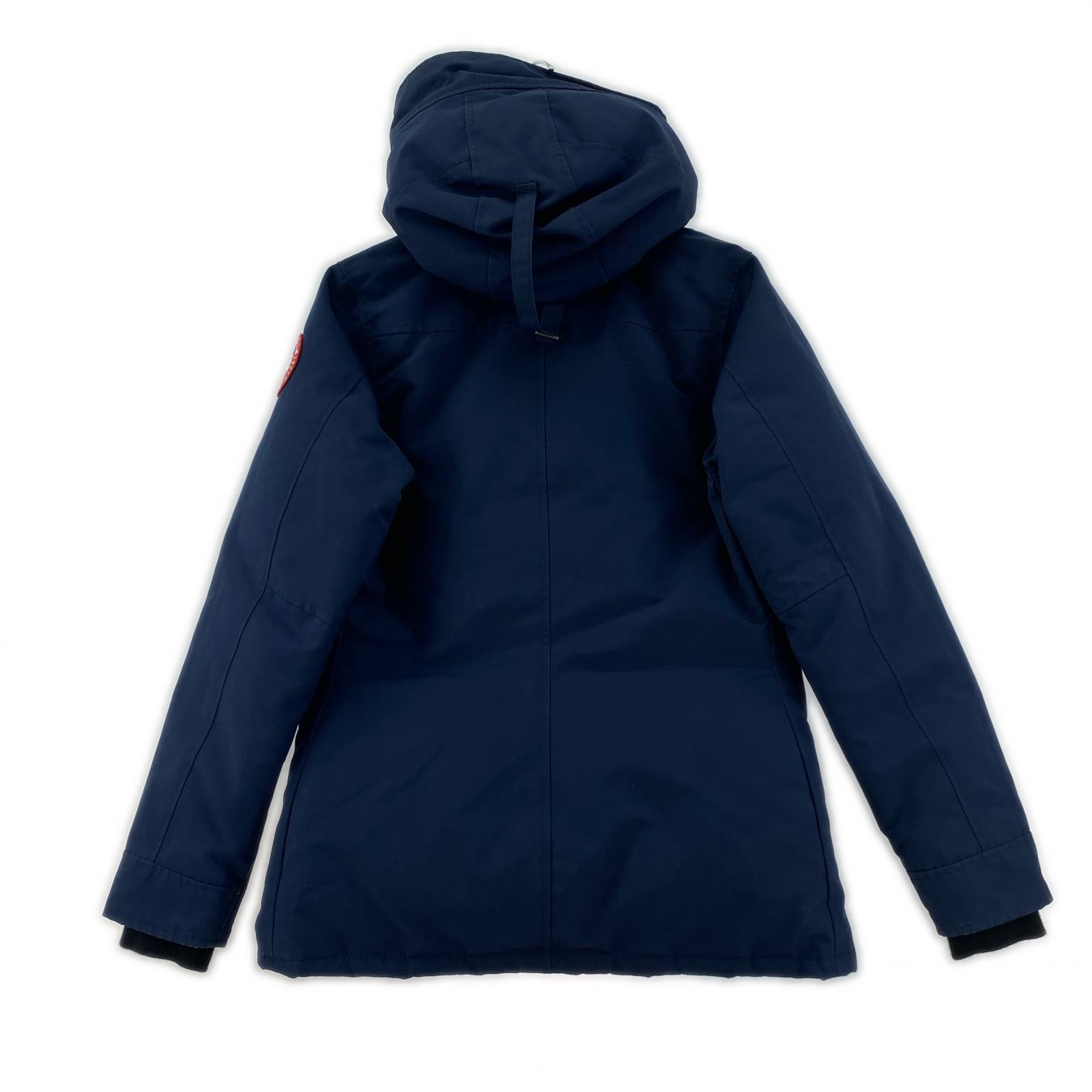 ダウンジャケット CANADA GOOSE CHARLOTTE ダウンジャケット S ネイビー