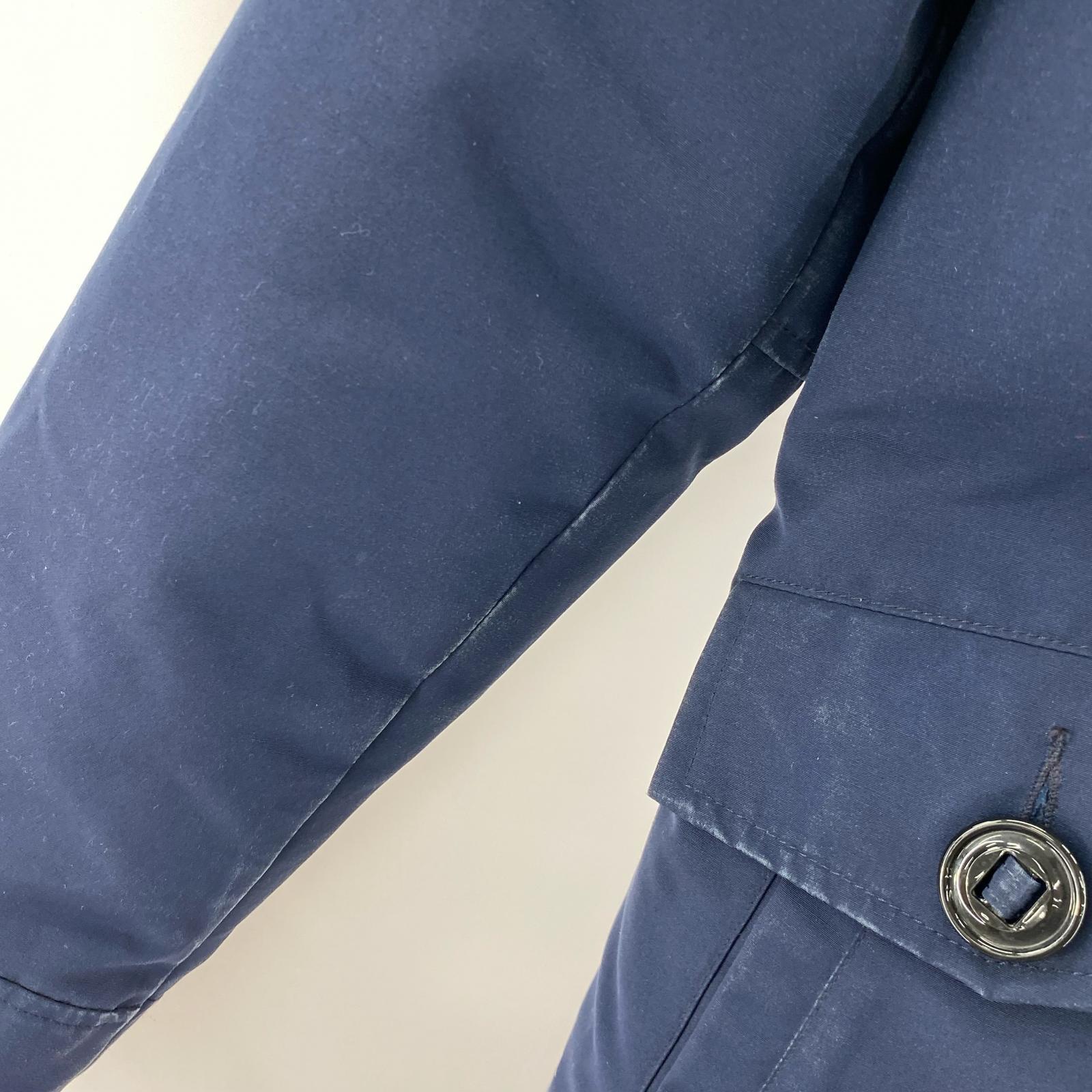 ダウンジャケット CANADA GOOSE CHARLOTTE ダウンジャケット S ネイビー