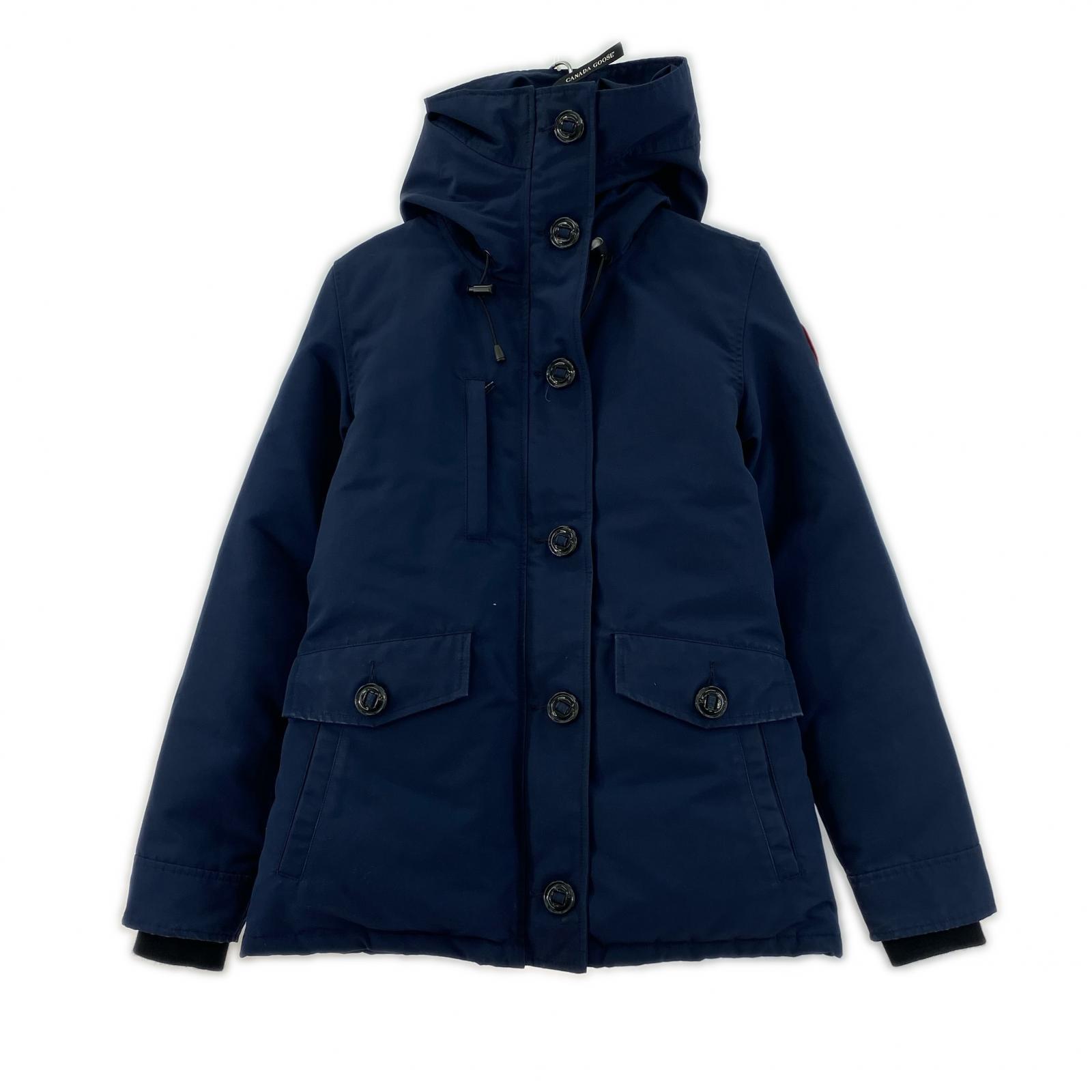 ダウンジャケット CANADA GOOSE CHARLOTTE ダウンジャケット S ネイビー