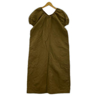 ワンピース Puff Sleeve Dress ブラウン