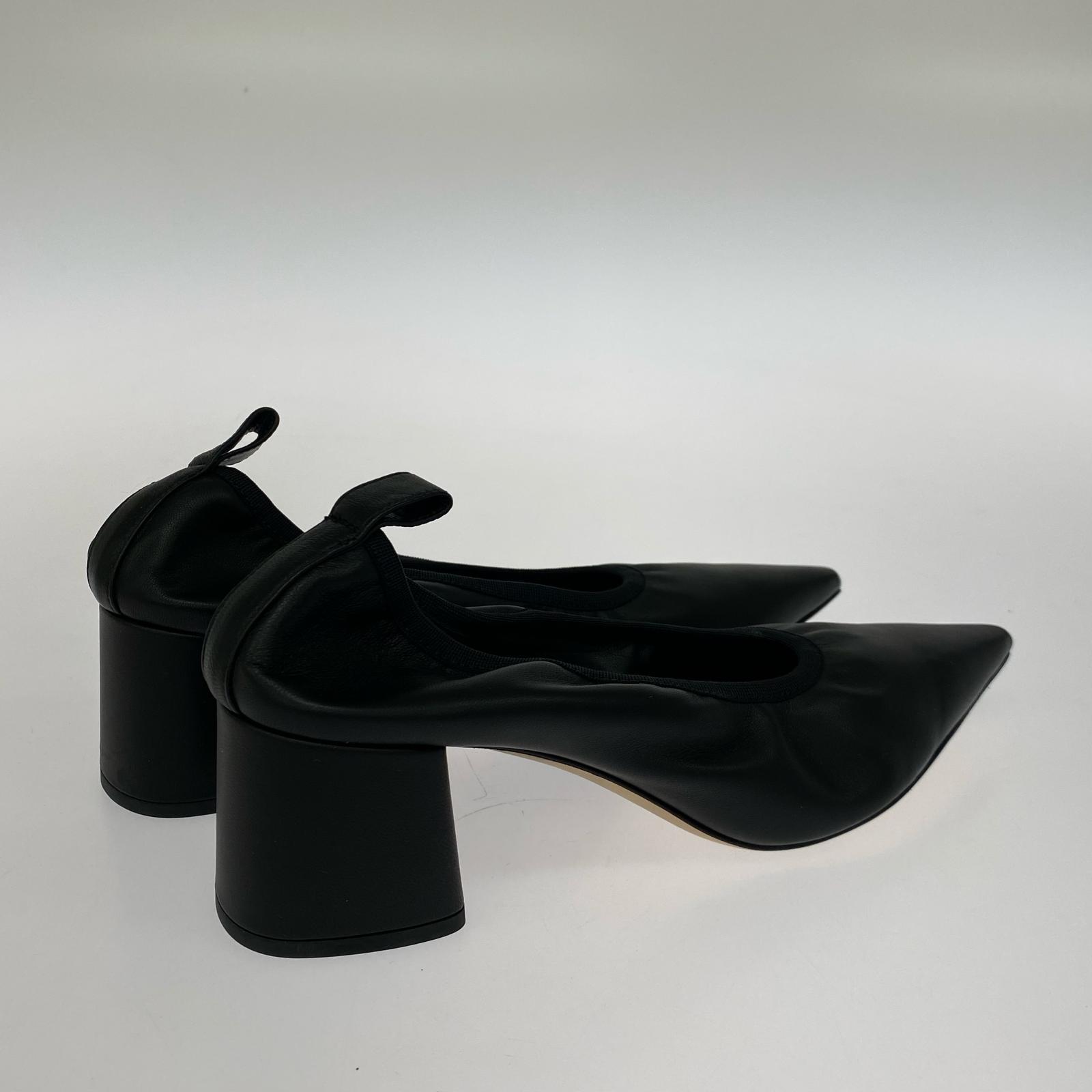 パンプス BRENTA チャンキーヒールパンプス (37) ブラック 37 ブラック