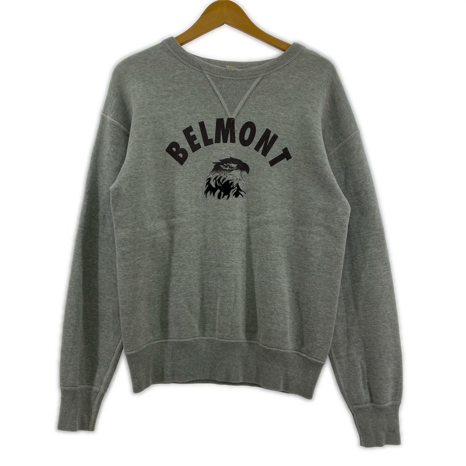 スウェット BELMONT スウェット L GRY L グレー