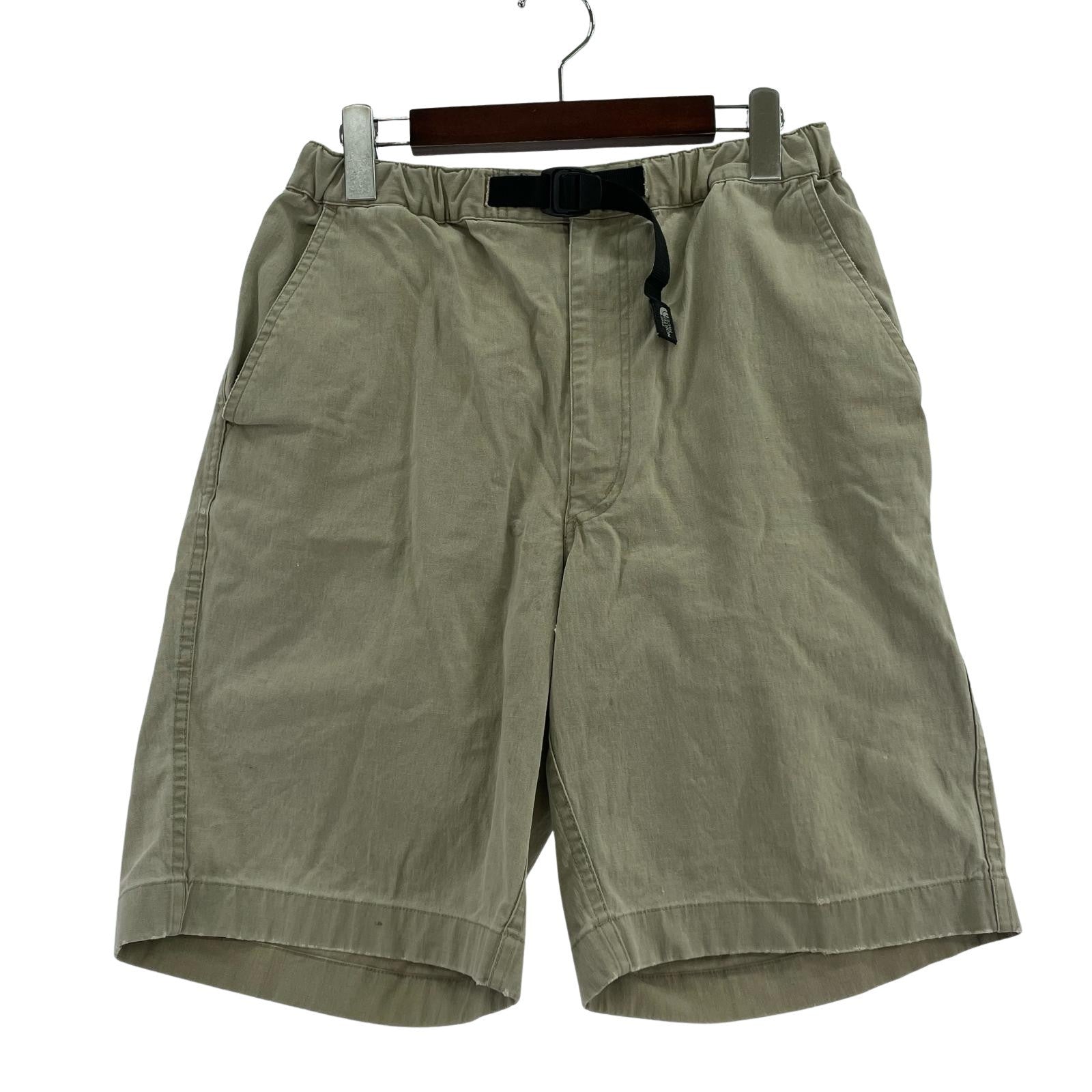 ショートパンツ ベージュ (L) L ベージュ