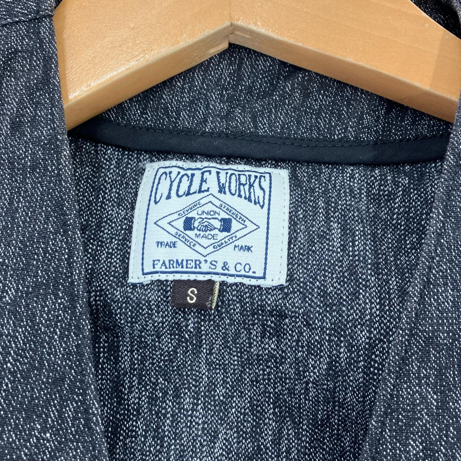 長袖シャツ CYCLE WORKS ベスト (S) S グレー