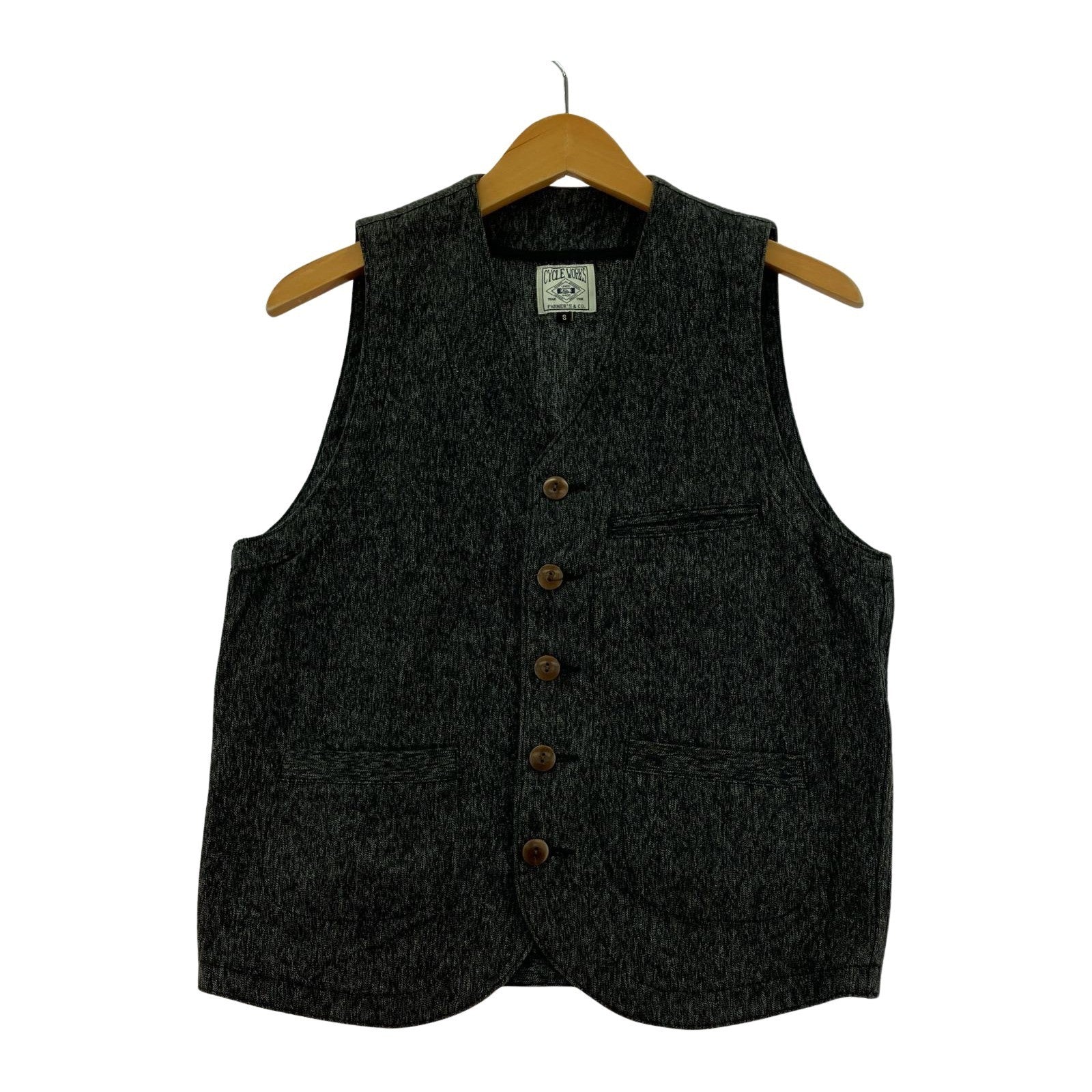 長袖シャツ CYCLE WORKS ベスト (S) S グレー
