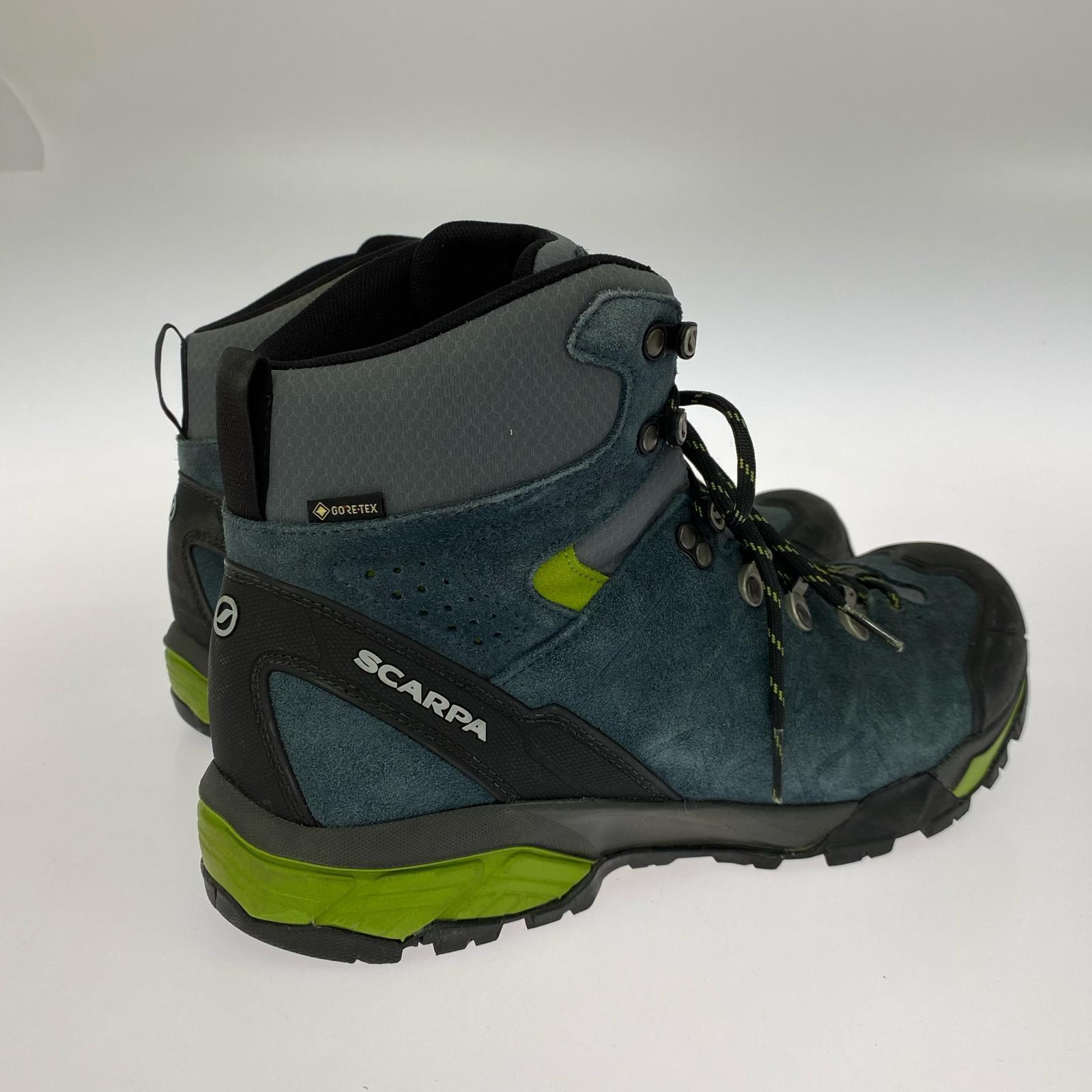 スニーカー SCARPA トレッキングシューズ 青 (43) 26.5cm (US8 1/2 UK8 EU43) ブルー