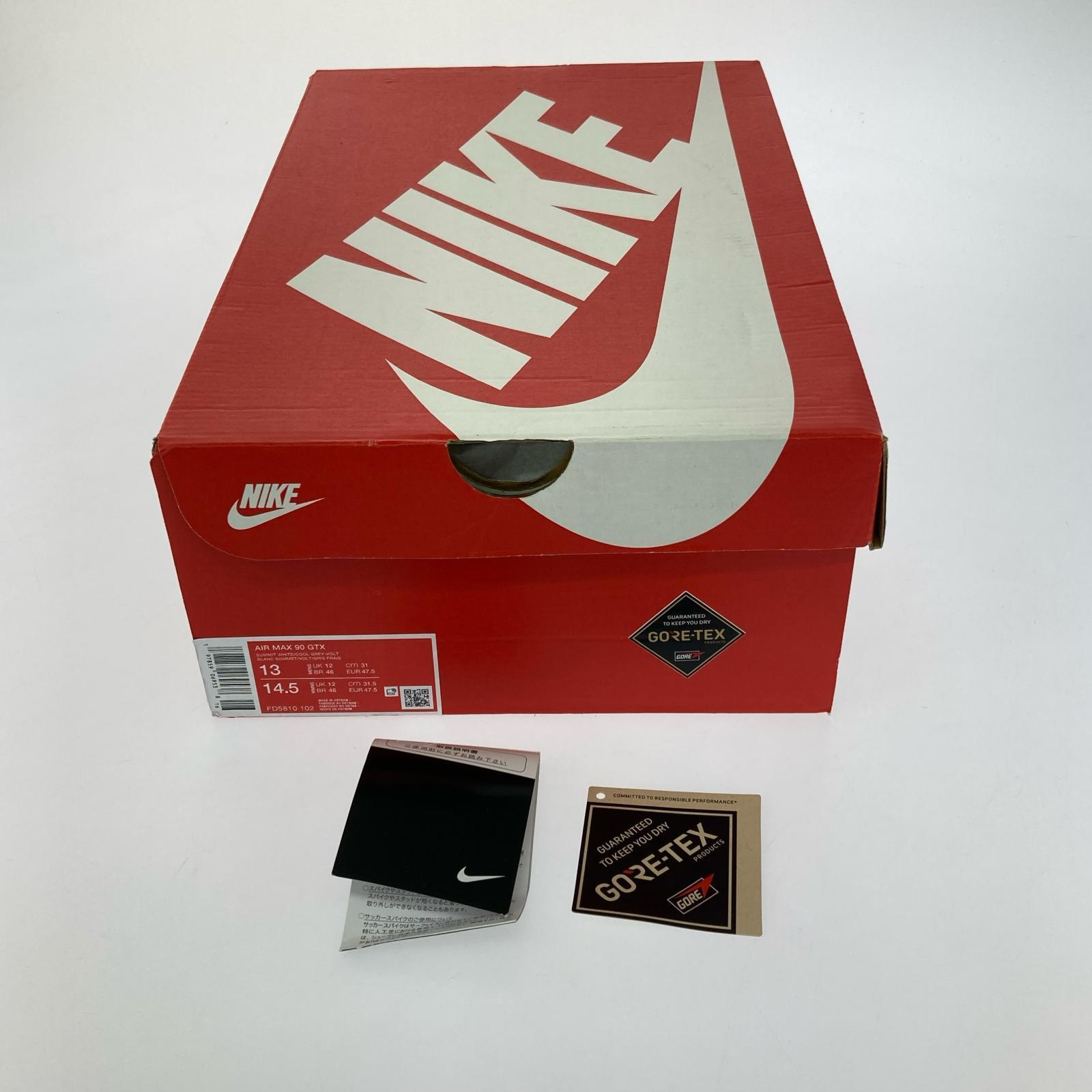 スニーカー AIR MAX 90 GTX US13 31.0cm 31cm (US13 UK12 1/2 EU52) ホワイト