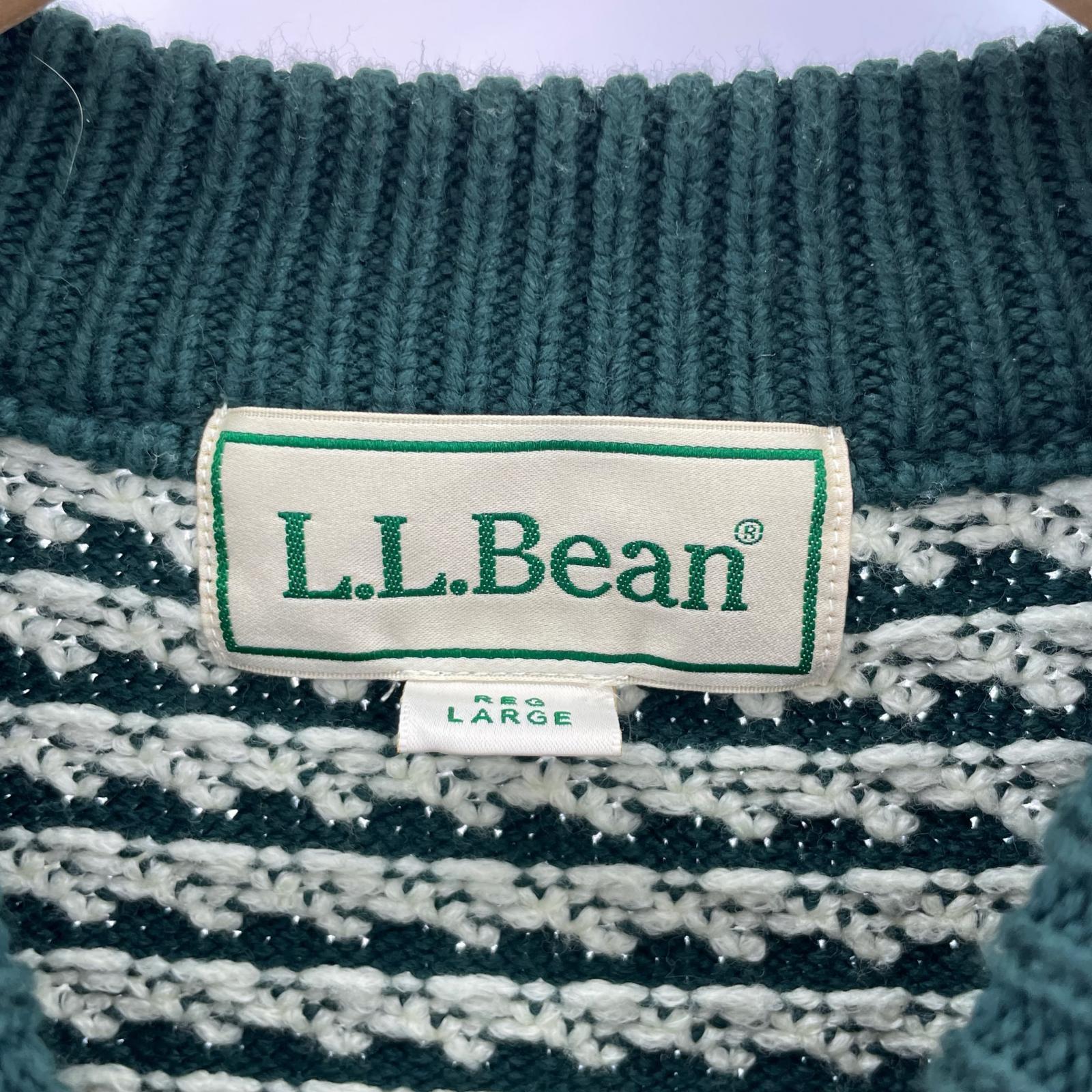ニット WayneWashableSweater L グリーン