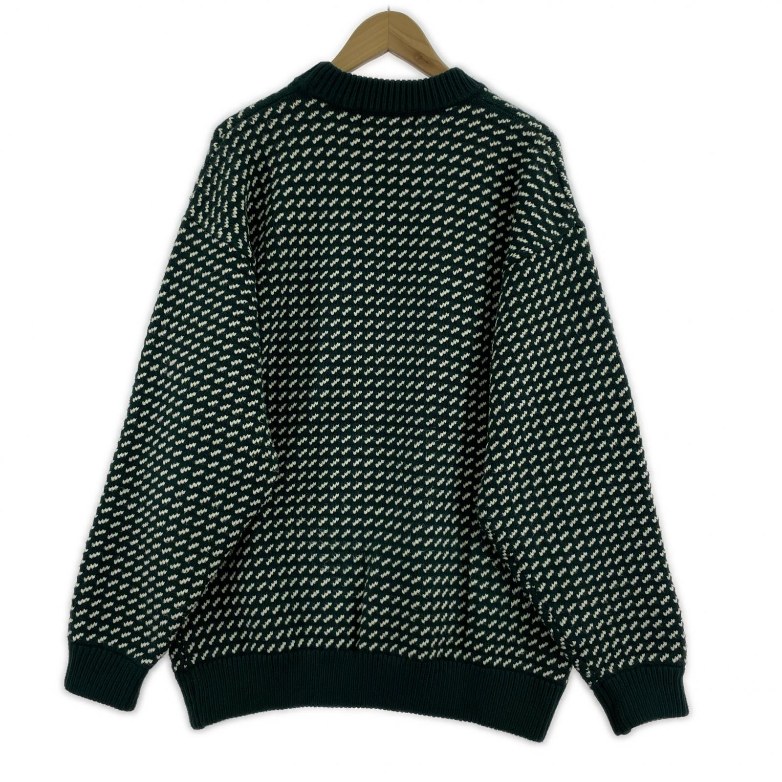 ニット WayneWashableSweater L グリーン