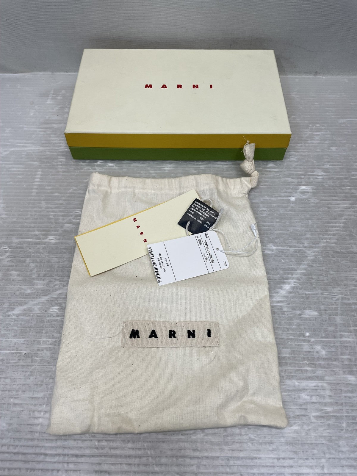 その他アクセサリー MARNI ロゴジャガードキーリング