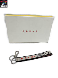 その他アクセサリー MARNI ロゴジャガードキーリング