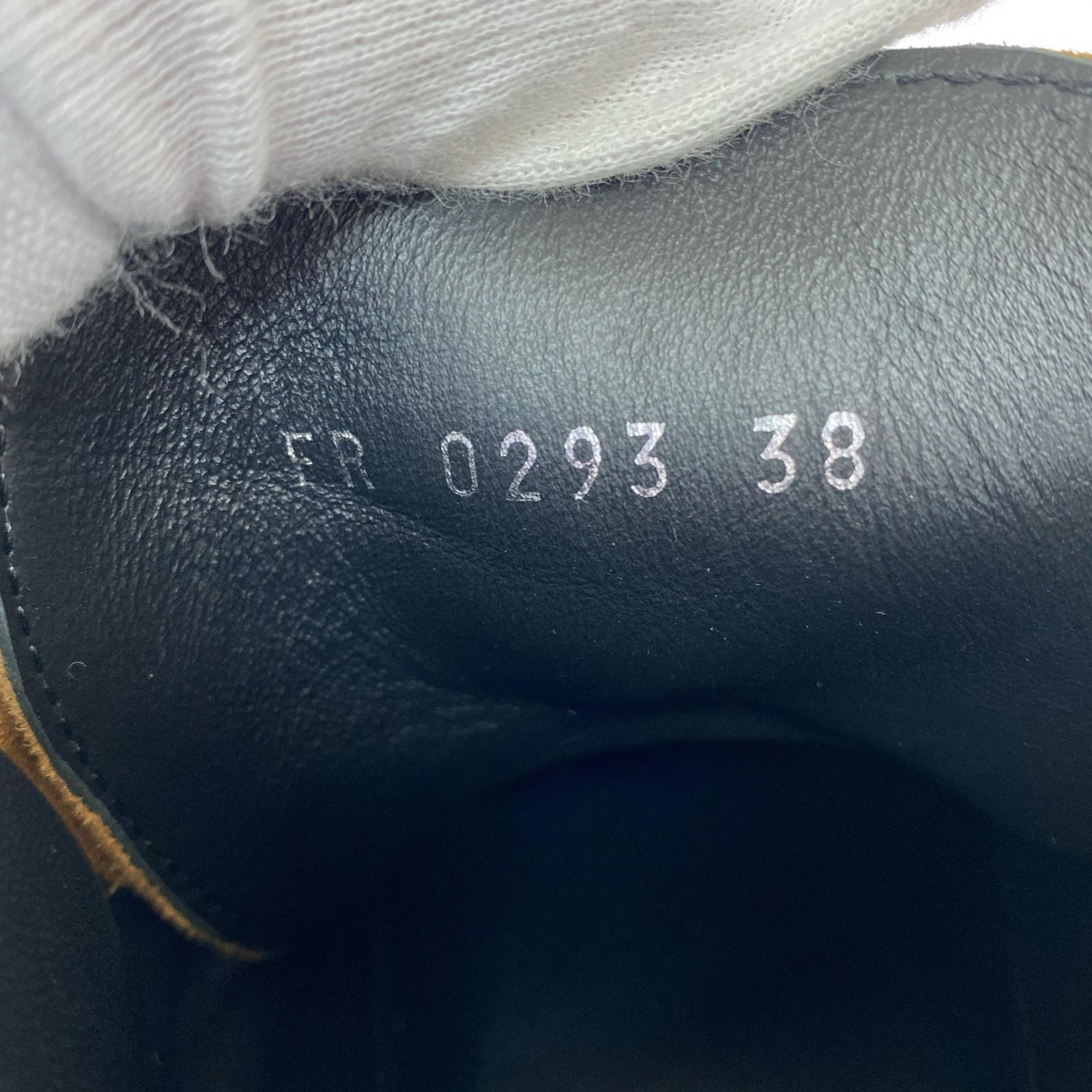 ブーツ GIVENCHY TREKKER ANKLE BOOTS 38 ブラウン
