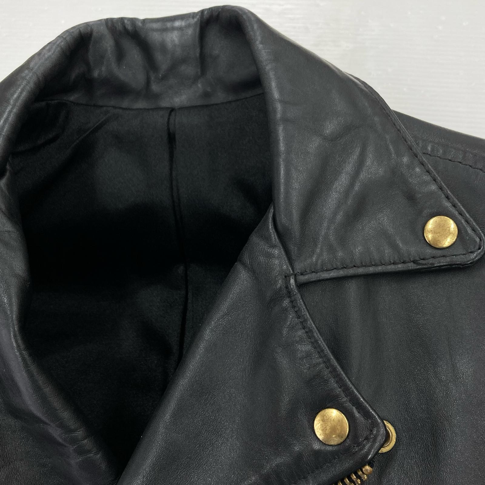 ライダースジャケット Columbia ダブルライダースジャケット 42 ブラック