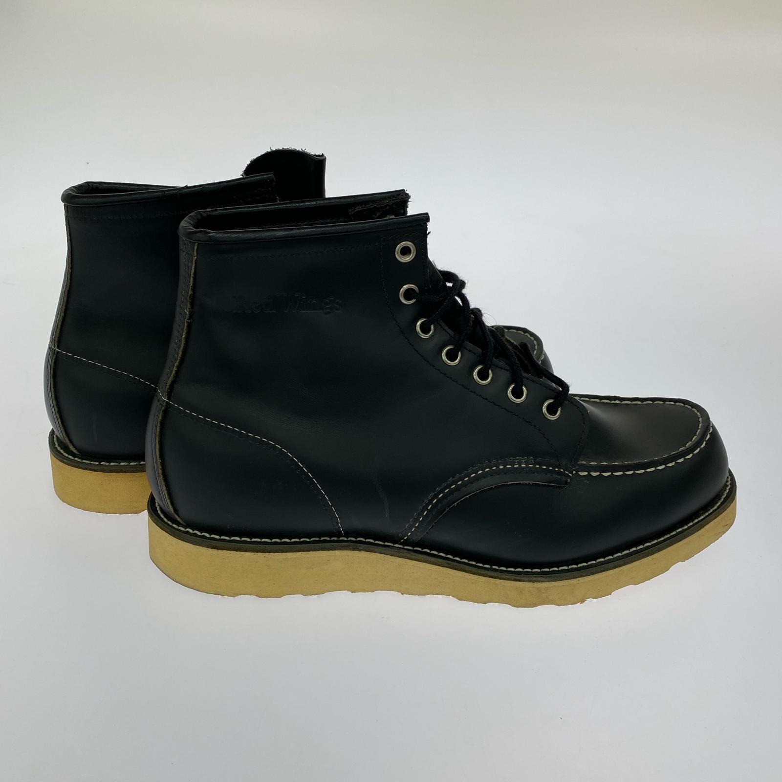 ブーツ 8180 6inch Classic Moc 10 2E ブラック