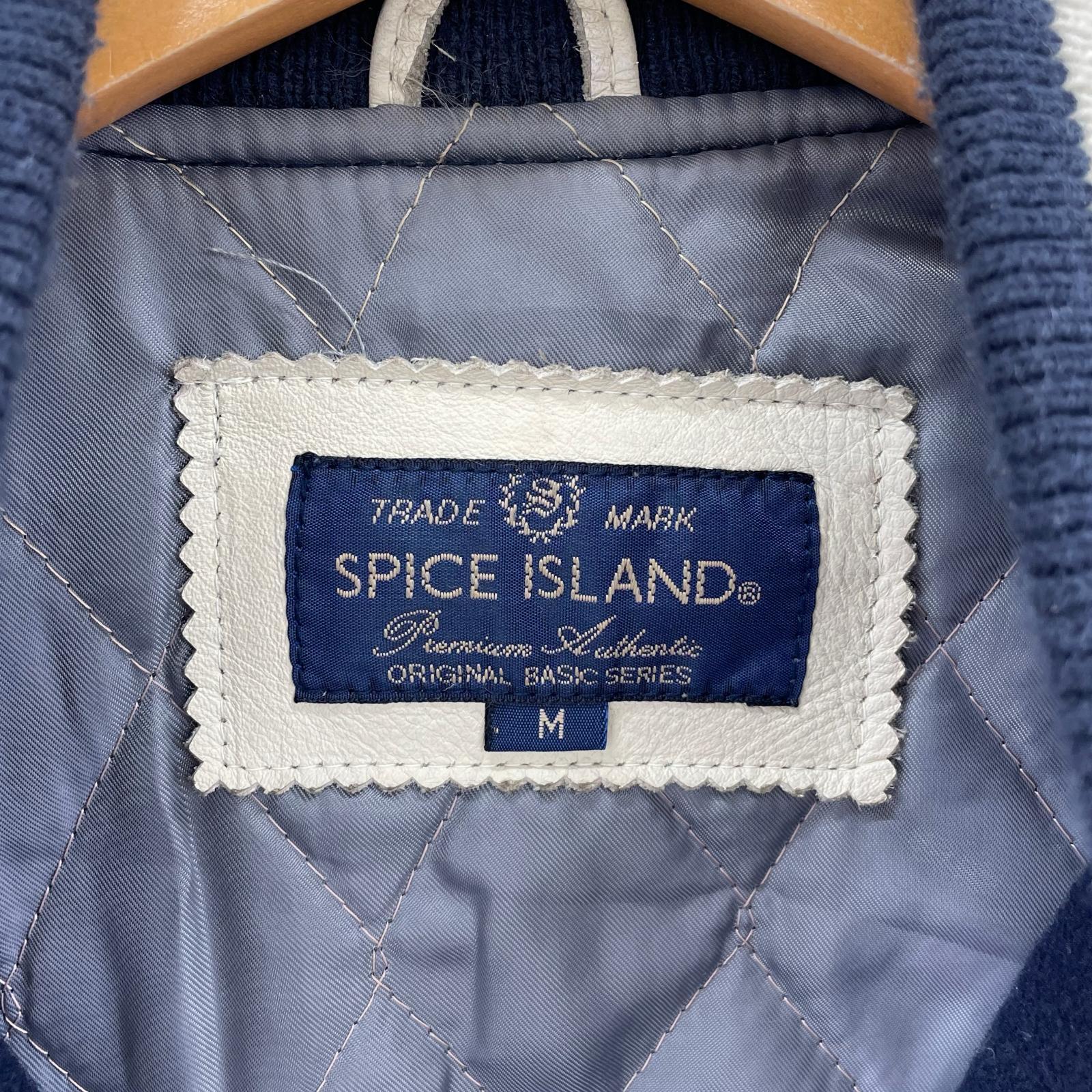 ジャケット SPICE ISLAND スタジャン(M)ネイビー M
