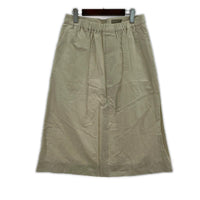 スカート PLAINWEAVE COTTON LINEN ホワイト