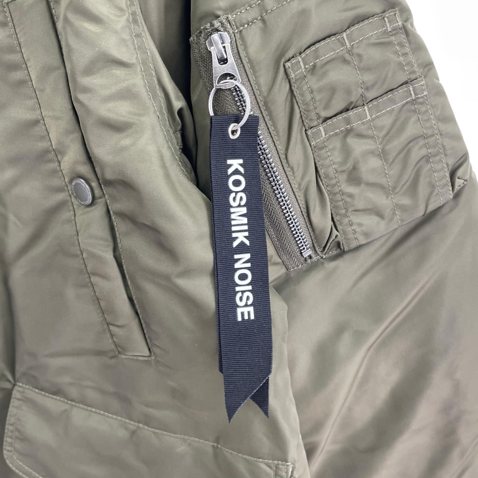 ダウンジャケット GU×UNDERCOVER ヒートパデッドコンバーチブルコート M カーキ