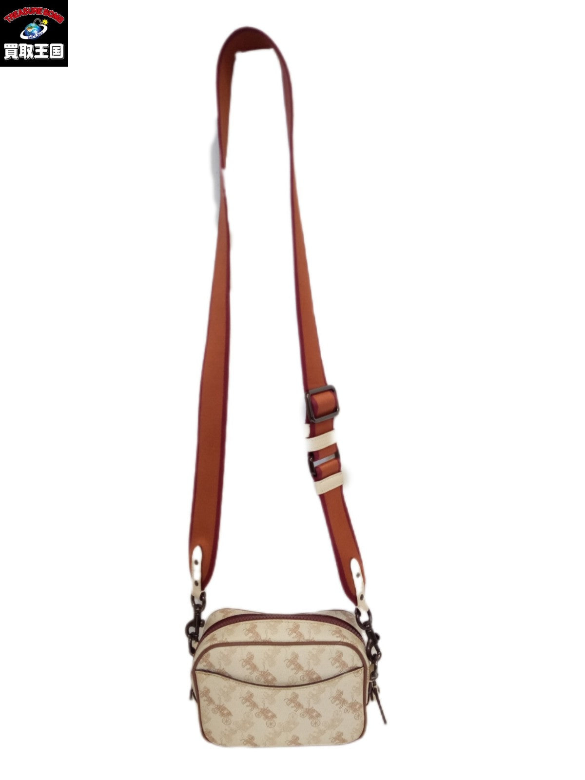 COACH/ホースアンドキャリッジ コーテッド キャンバス カメラバッグ 89401