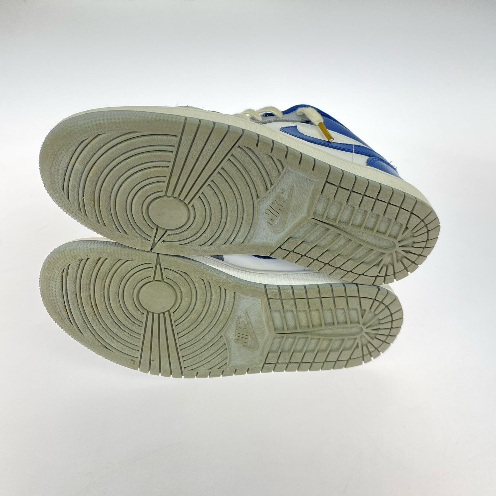 スニーカー AJ1 LOW Grey and Blue