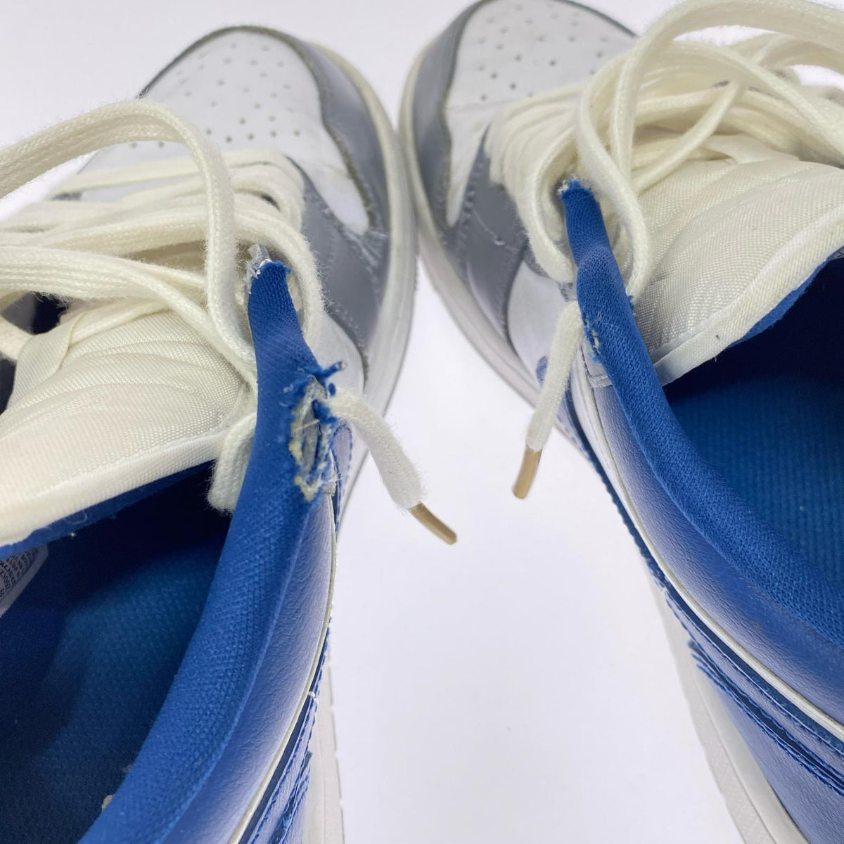 スニーカー AJ1 LOW Grey and Blue