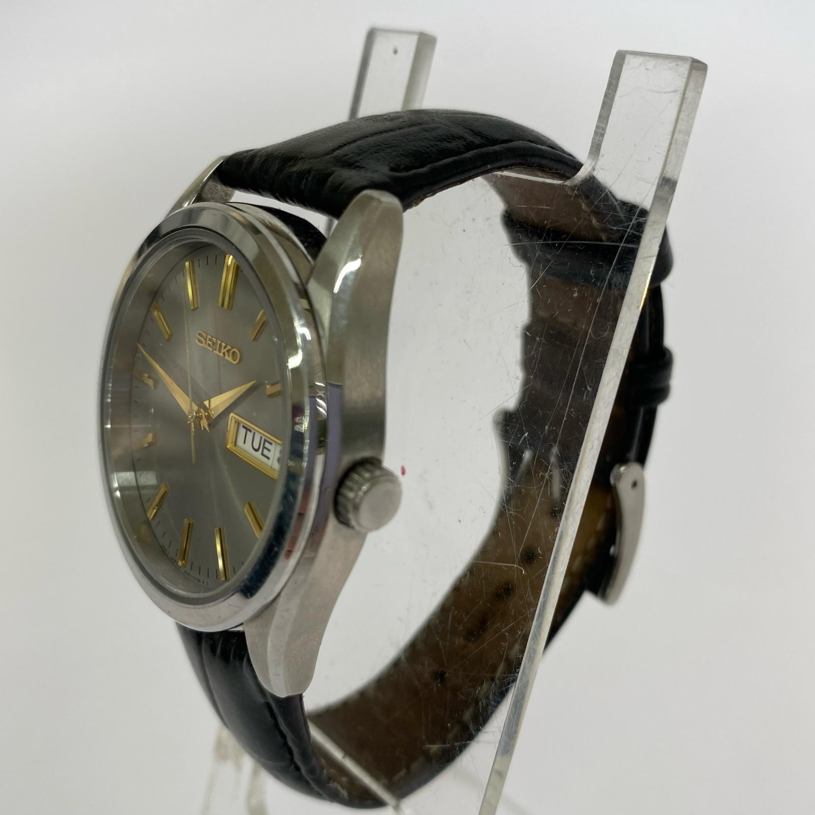 腕時計 EDIFICE×HIROB 別注 6N53-00B0 クオーツ ブラック