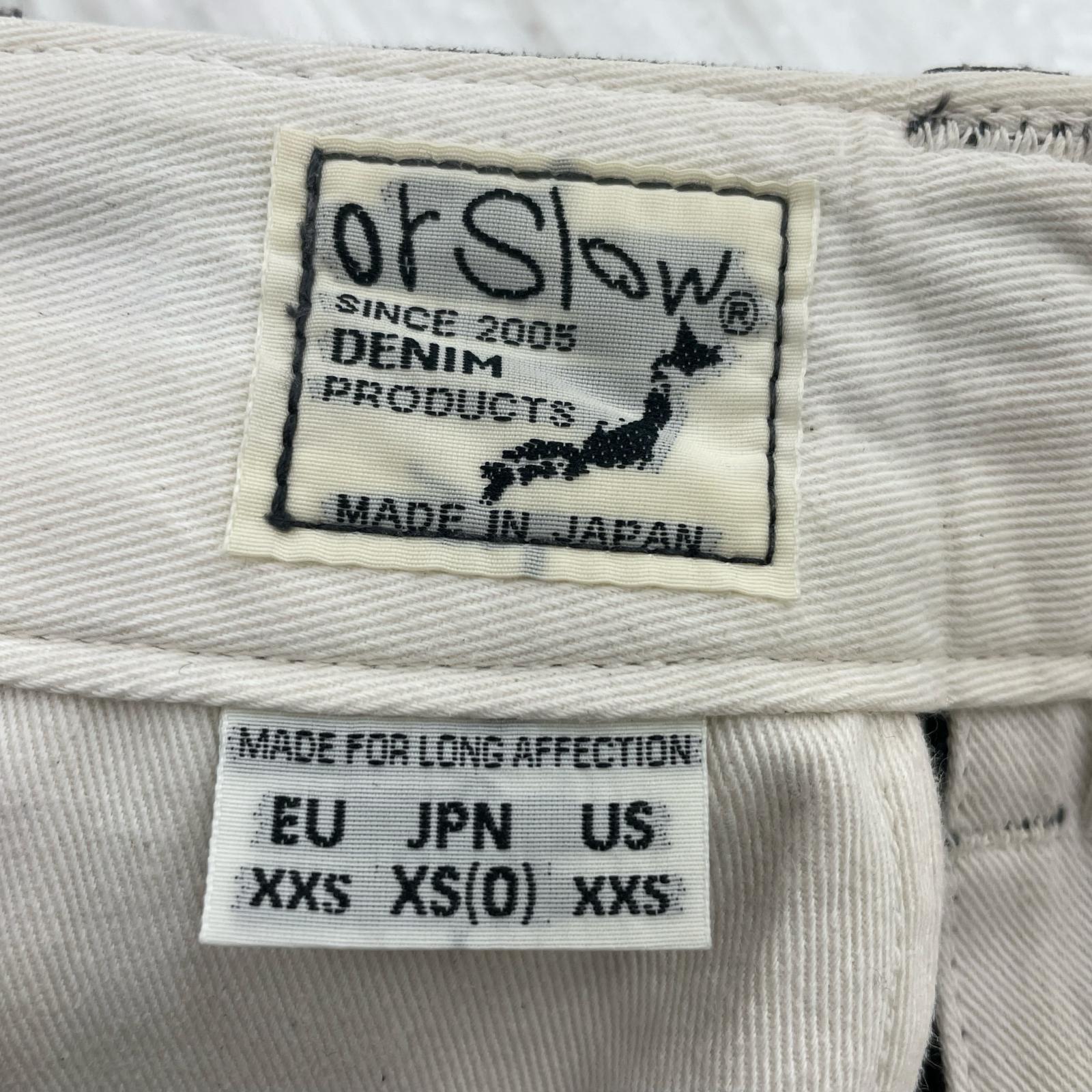 パンツ orSlow Vintage Fit 黒(XS) ブラック