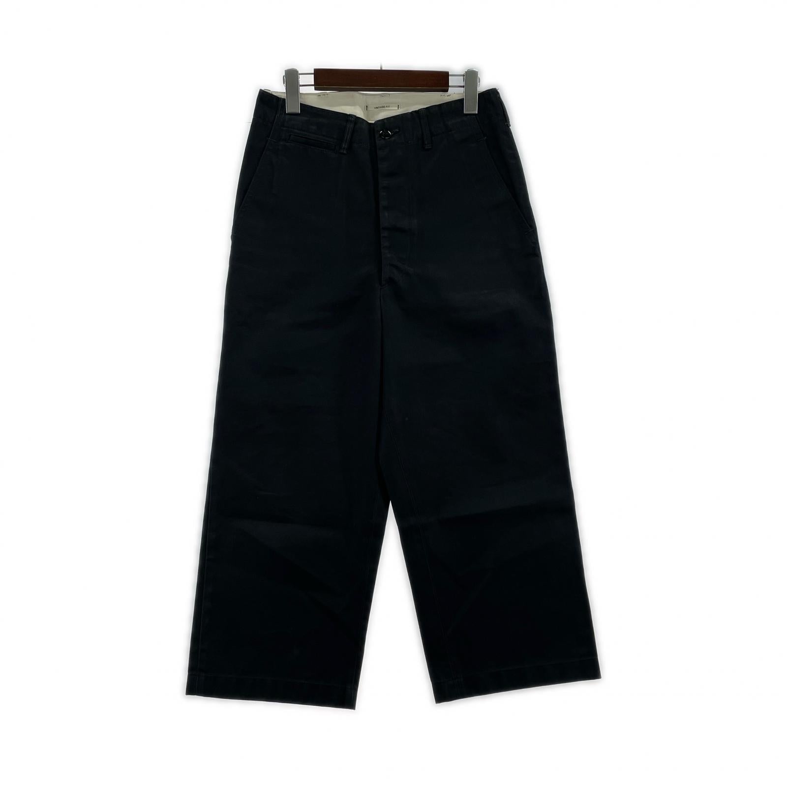 パンツ orSlow Vintage Fit 黒(XS) ブラック
