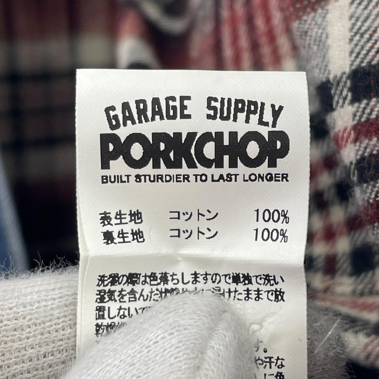 デニムジャケット PORKCHOP GARAGE SUPPLY DENIM TRUCKER JKT ネイビー