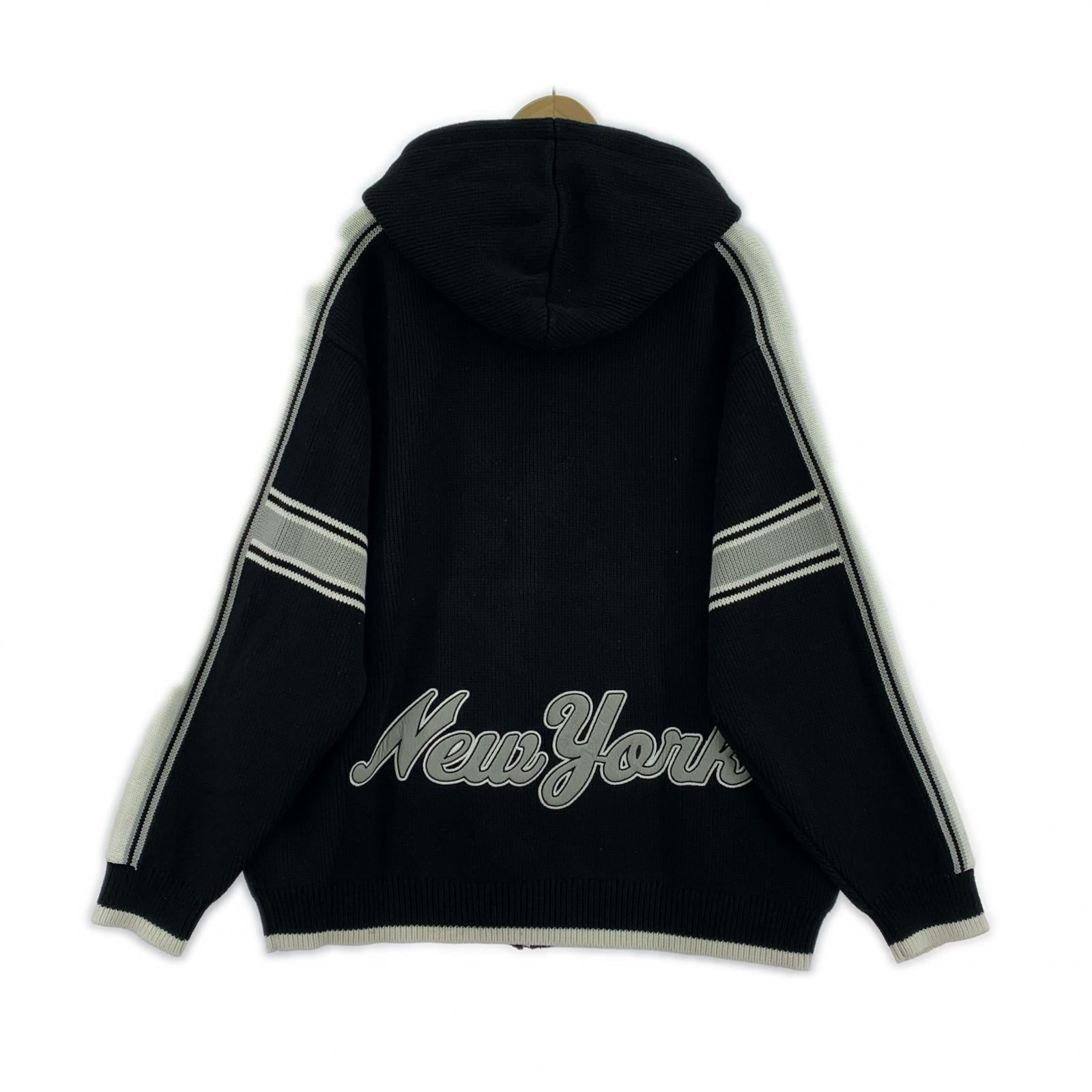 パーカー #22 Sport Zip Up Hooded Sweater ブラック XL ブラック