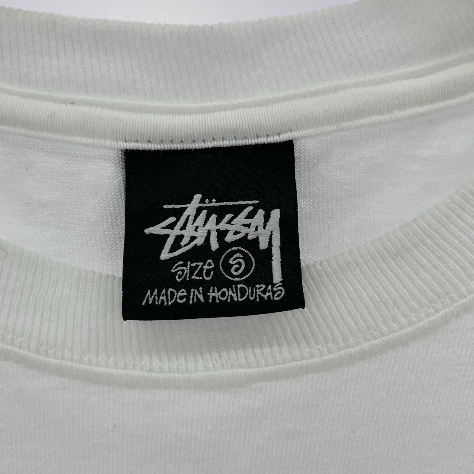 半袖Tシャツ STUSSY InBloom Tee/S WHT S ホワイト