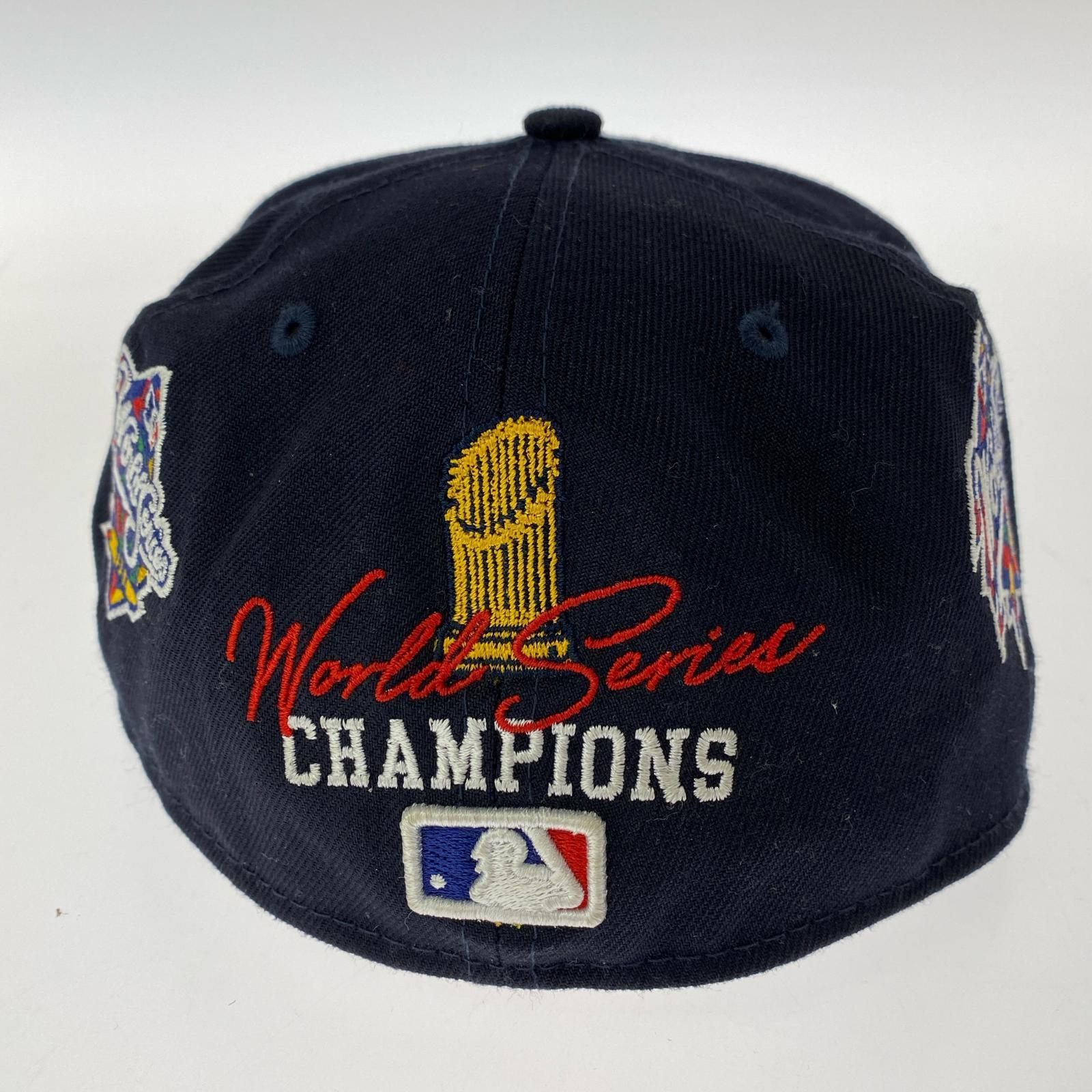 キャップ NEW ERA ヤンキース 1996 刺繍 ネイビー