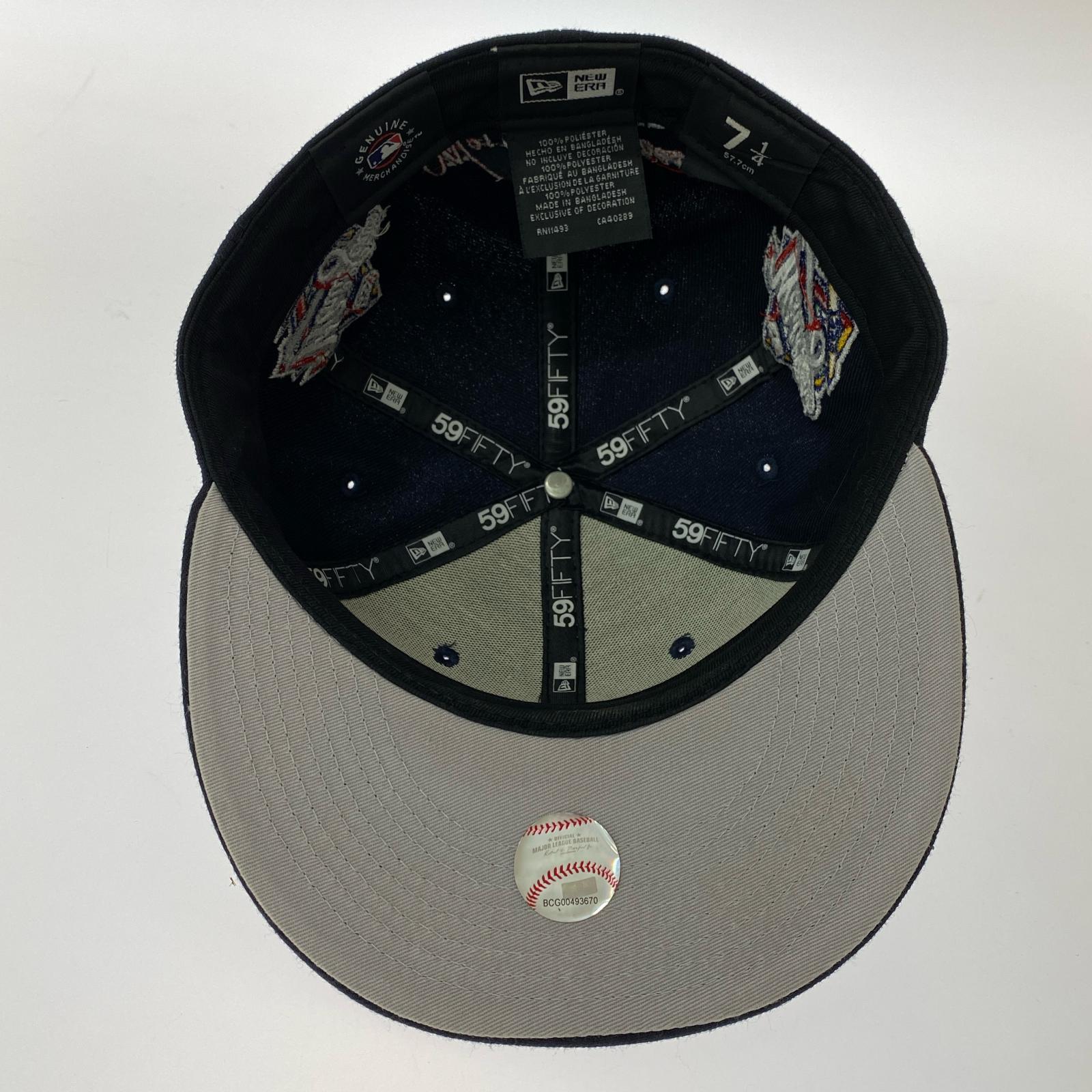 キャップ NEW ERA ヤンキース 1996 刺繍 ネイビー
