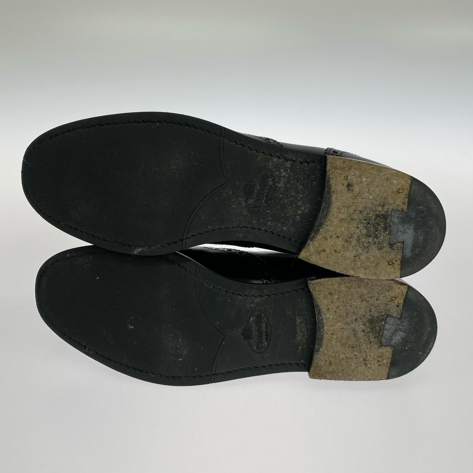 ブーツ ショートサイドゴアブーツ/size37.5 ブラック