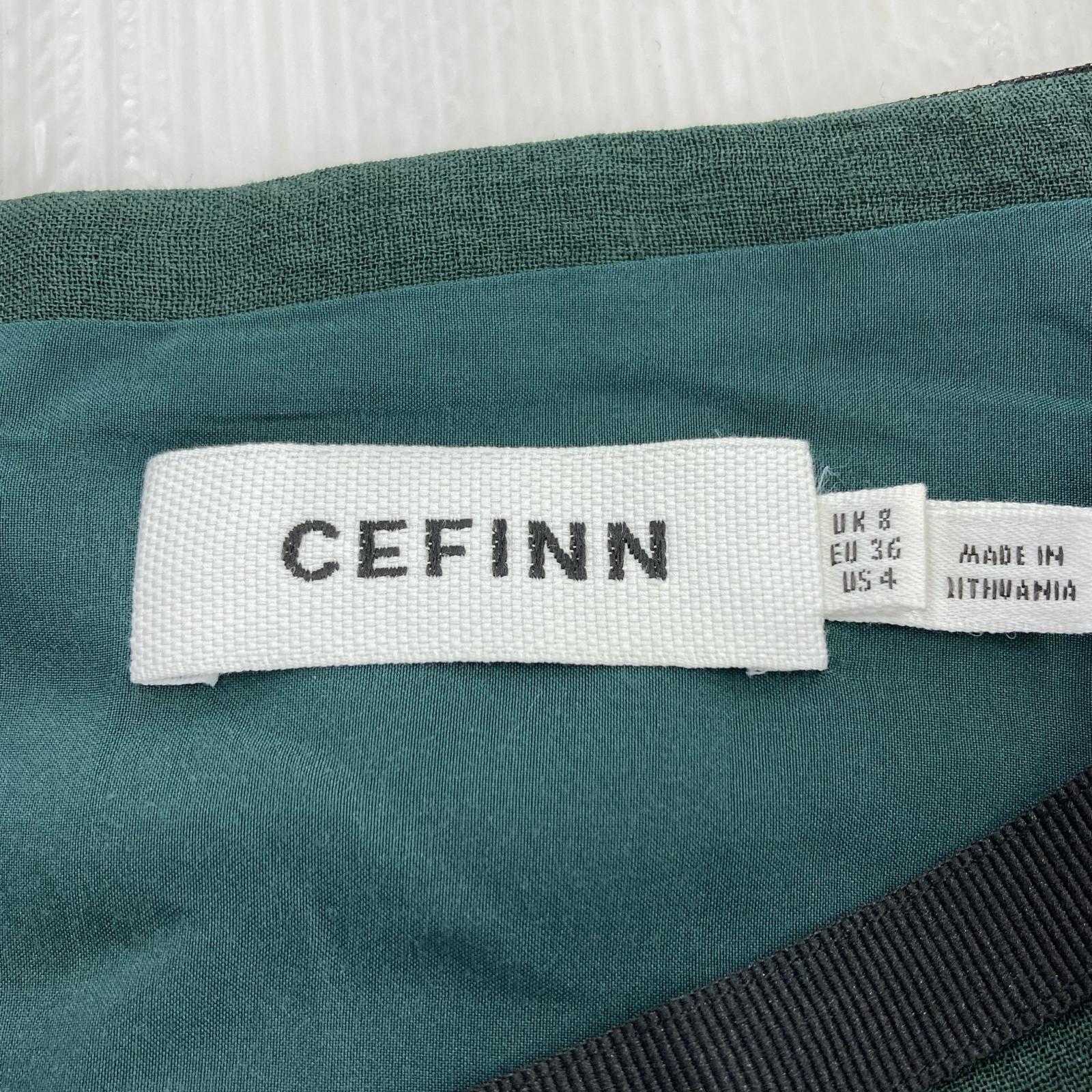 ロングスカート cefinn 緑 グリーン