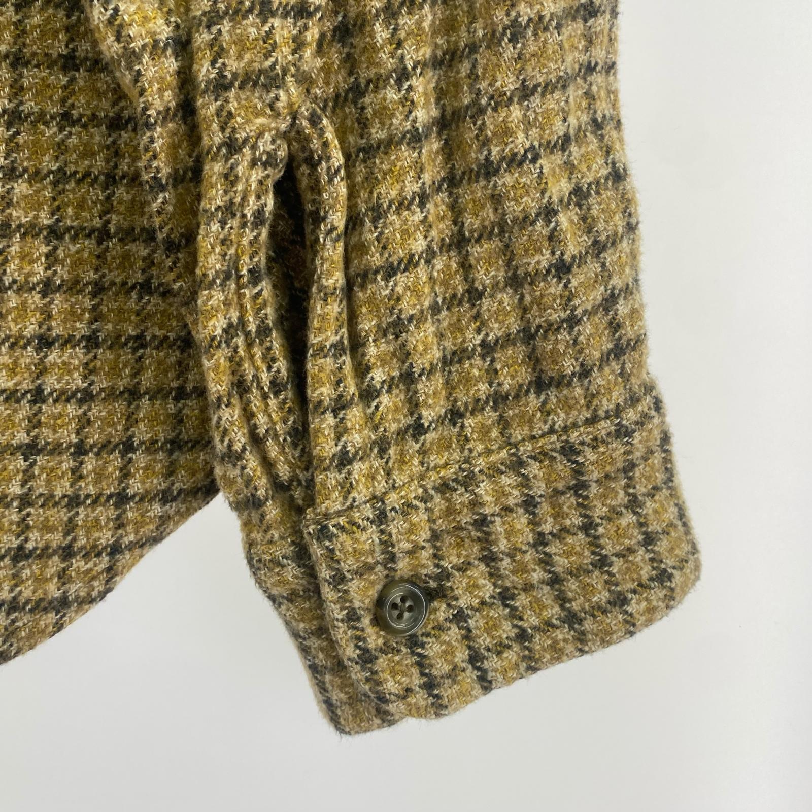 長袖シャツ ワーカーフランネルシャツ (M) M
