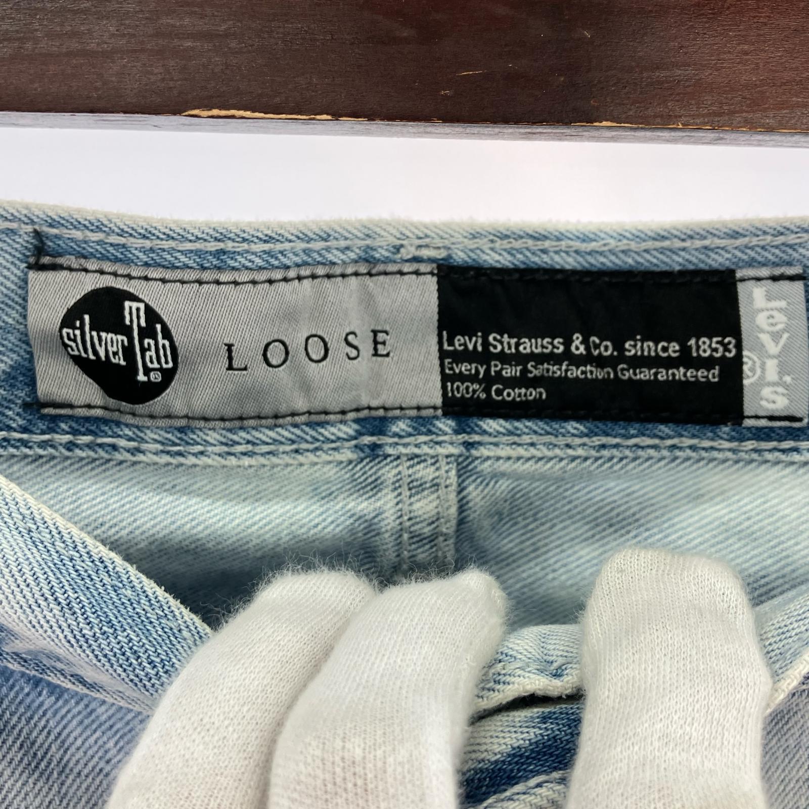 デニムパンツ Silver Tab LOOSE デニムパンツ W36L32 36 ブルー